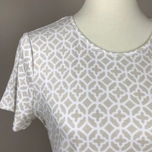 Pima Cotton Luxury Patterned Top